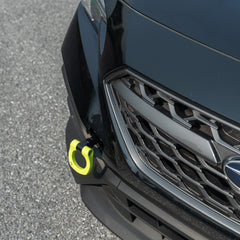 BilletWorkz Tow Hook - Subaru WRX 2022+ Front - Neon Yellow | BW-TOW-SUB-VB-F-NYEL