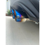Noble AXL Pro Quad Exit Axleback Exhaust Burnt Tips Subaru WRX 2022-2024