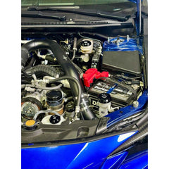 Noble Billet Fluid Reservoir Cap Set (Black) - 2015-2025 Subaru WRX / STI - 2022-2025 BRZ / GR86
