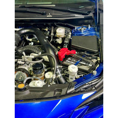 Noble Billet Fluid Reservoir Cap Set (White) - 2015-2026 Subaru WRX / STI - 2022-2026 BRZ / GR86