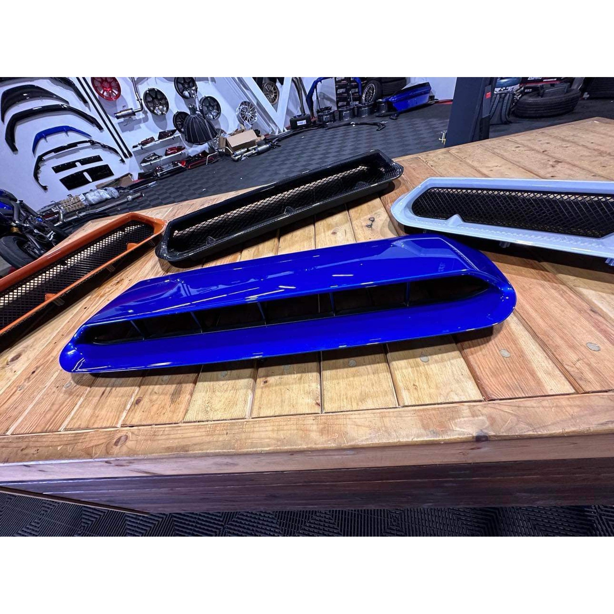 Noble Bulge Hood Scoop Version 1 Paint Matched Subaru WRX 2022-2026