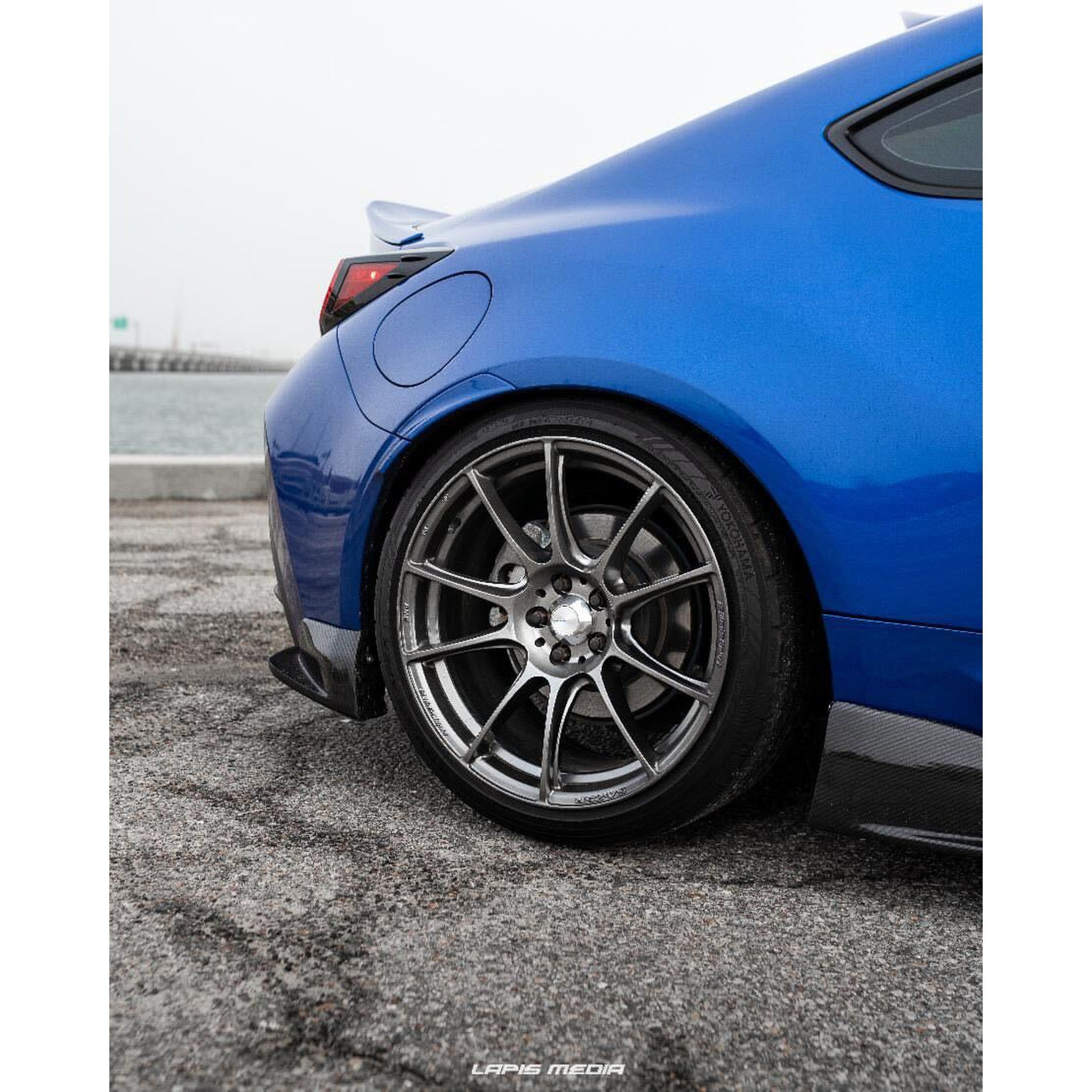 Noble CS Style Carbon Fiber Rear Bumper Lip Subaru BRZ / Toyota GR86 2022-2026