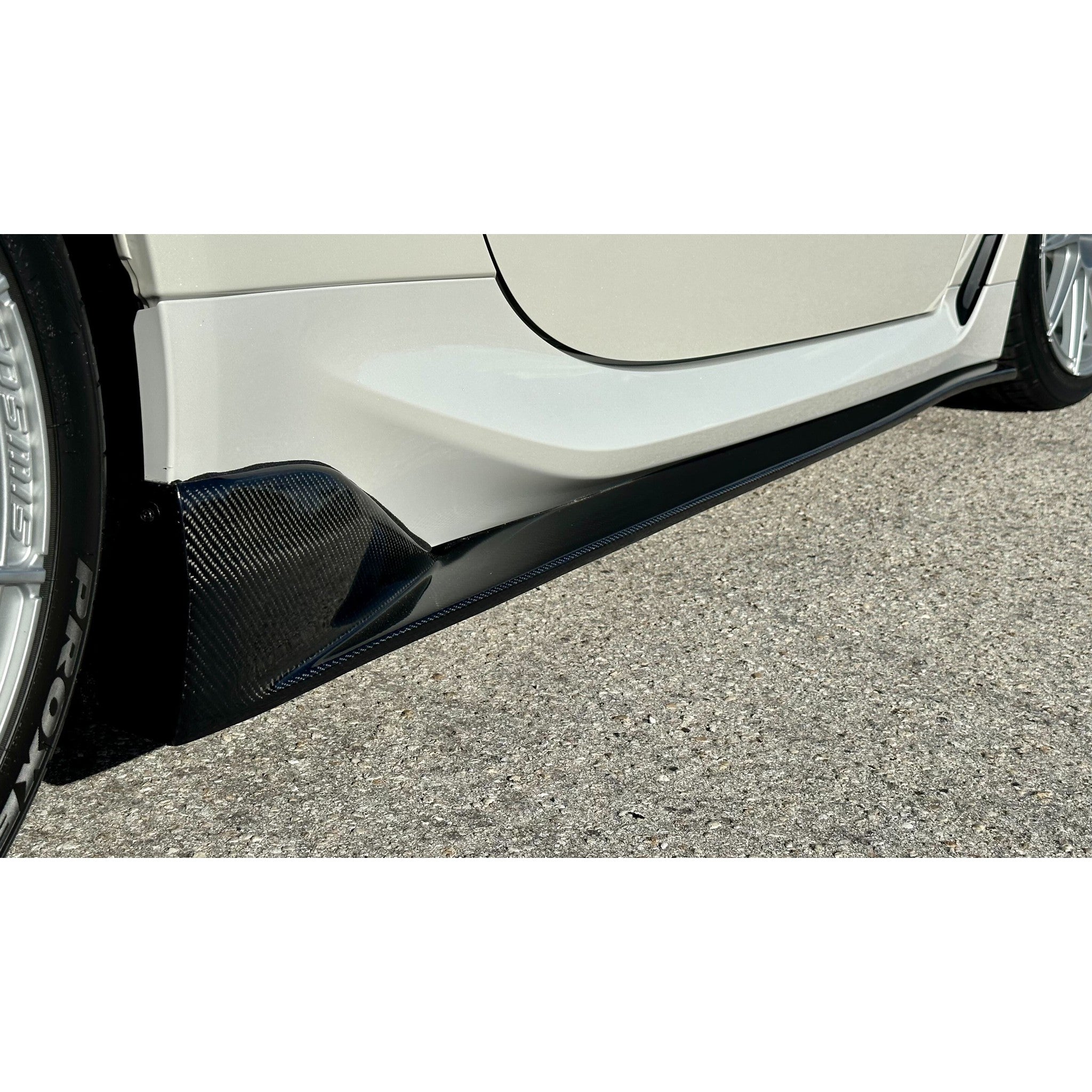 Noble CS Style Carbon Fiber Side Skirts Subaru BRZ 2022-2026 / Toyota GR86 2022-2026