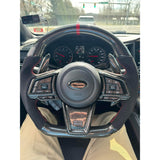Noble Carbon 1A Racer Steering Wheel (Carbon Fiber / Suede) Subaru WRX 2022-2024