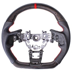 Noble Carbon 1L Racer Steering Wheel (Carbon Fiber / Leather) Subaru WRX 2022-2026
