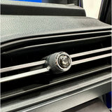 Noble Carbon Fiber AC Vent Control Knob Overlays Subaru WRX 2022-2024