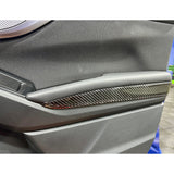 Noble Carbon Fiber Armrest Door Handle Overlays Subaru WRX 2022-2024