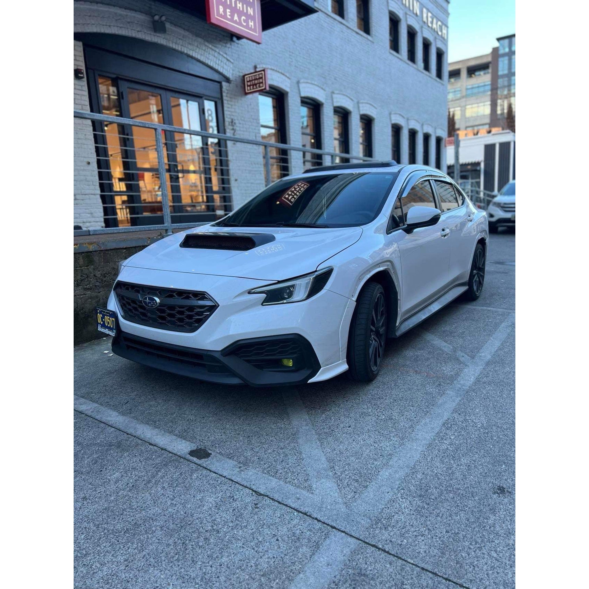 Noble Carbon Fiber Bulge Hood Scoop Version 1 Subaru WRX 2022-2026