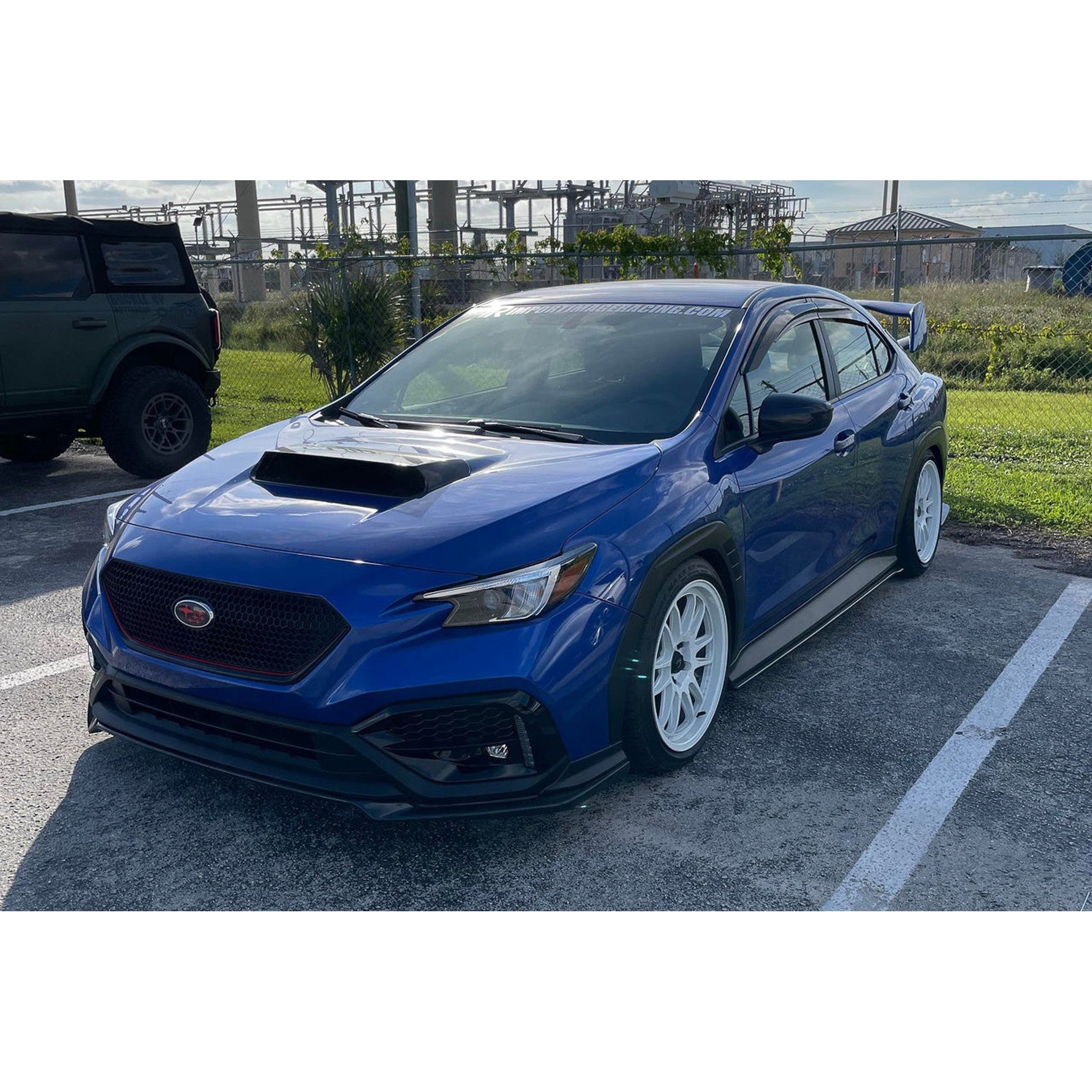 Noble Carbon Fiber Bulge Hood Scoop Version 1 Subaru WRX 2022-2026