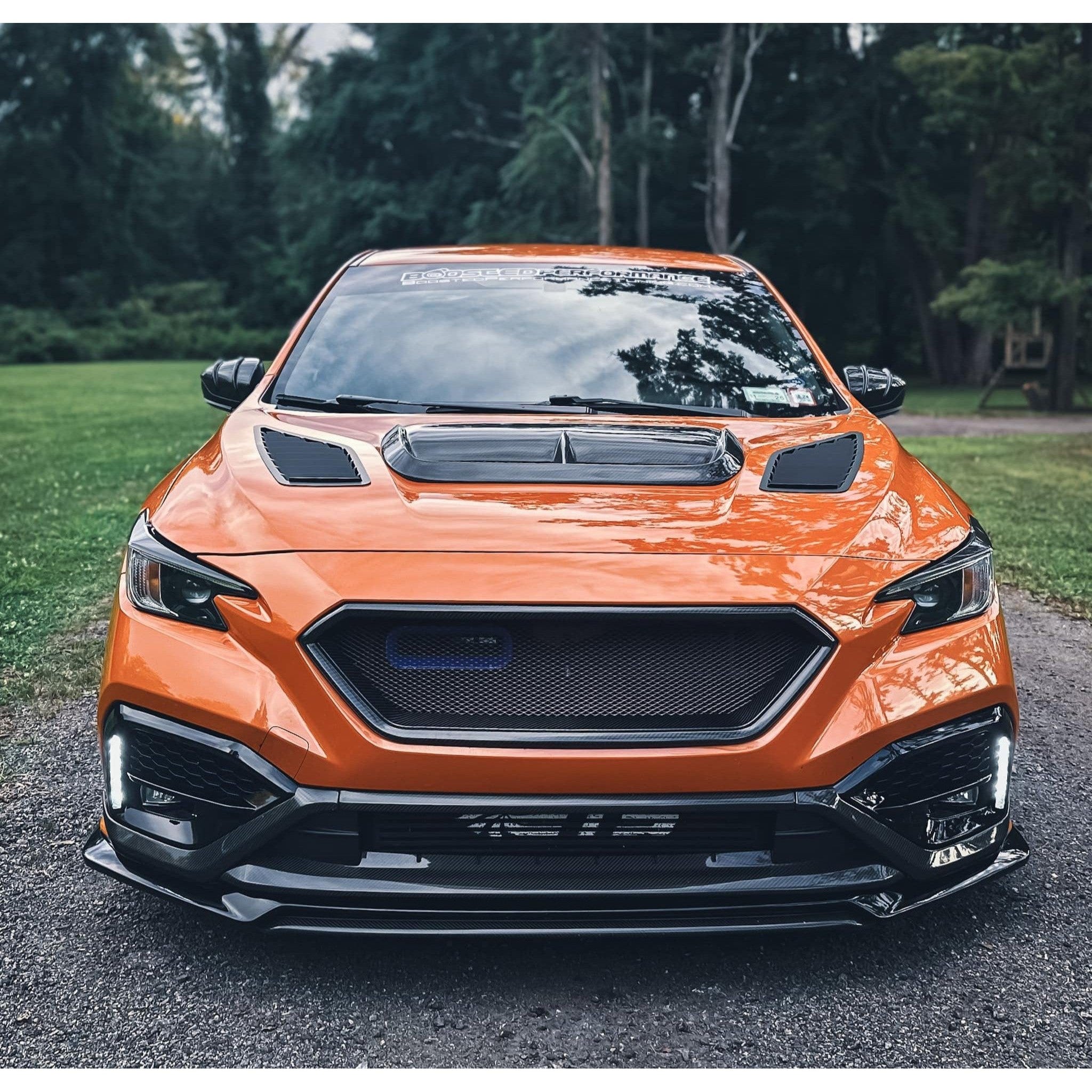 Noble Carbon Fiber CW Style Hood Vent - 2022-2026 WRX