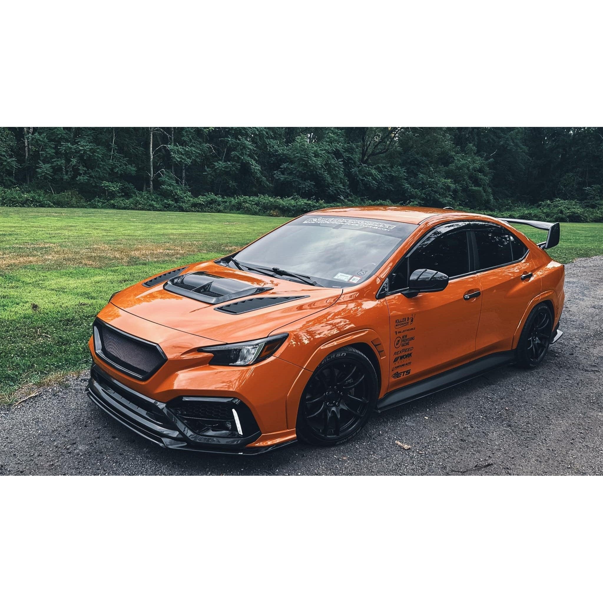 Noble Carbon Fiber CW Style Hood Vent - 2022-2026 WRX