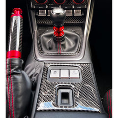 Noble Carbon Fiber Console Trim Overlay Manual Subaru BRZ / Toyota GR86 2022-2026