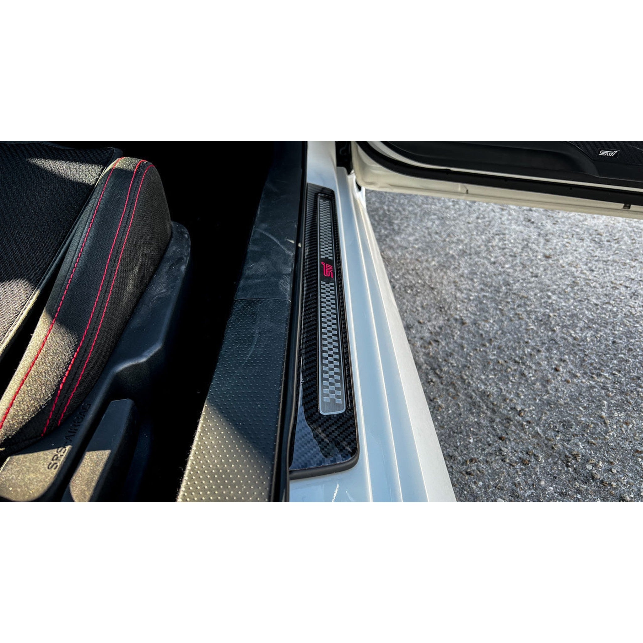 Noble Carbon Fiber Door Sill Overlays 2022-2026 Subaru BRZ / Toyota GR86