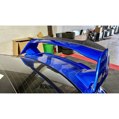 Noble Carbon Fiber Gurney Flap Wing with Fins Subaru WRX 2015-2025 / STI 2015-2021