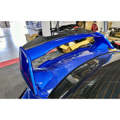Noble Carbon Fiber Gurney Flap Wing with Fins Subaru WRX 2015-2025 / STI 2015-2021