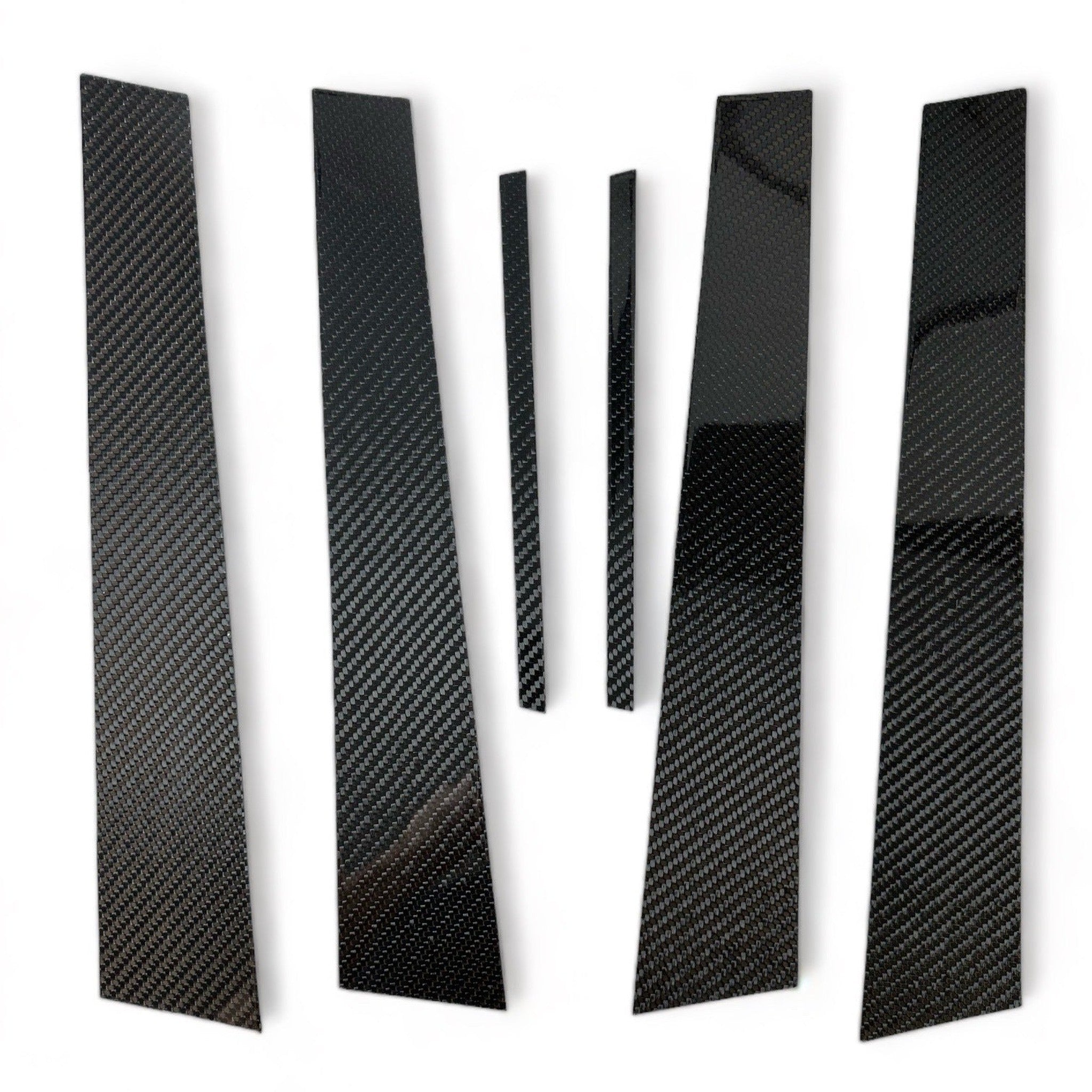 Noble Carbon Fiber Pillar Post Cover Set Subaru WRX 2022-2026