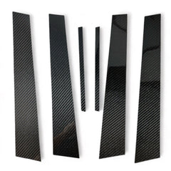 Noble Carbon Fiber Pillar Post Cover Set Subaru WRX 2022-2026