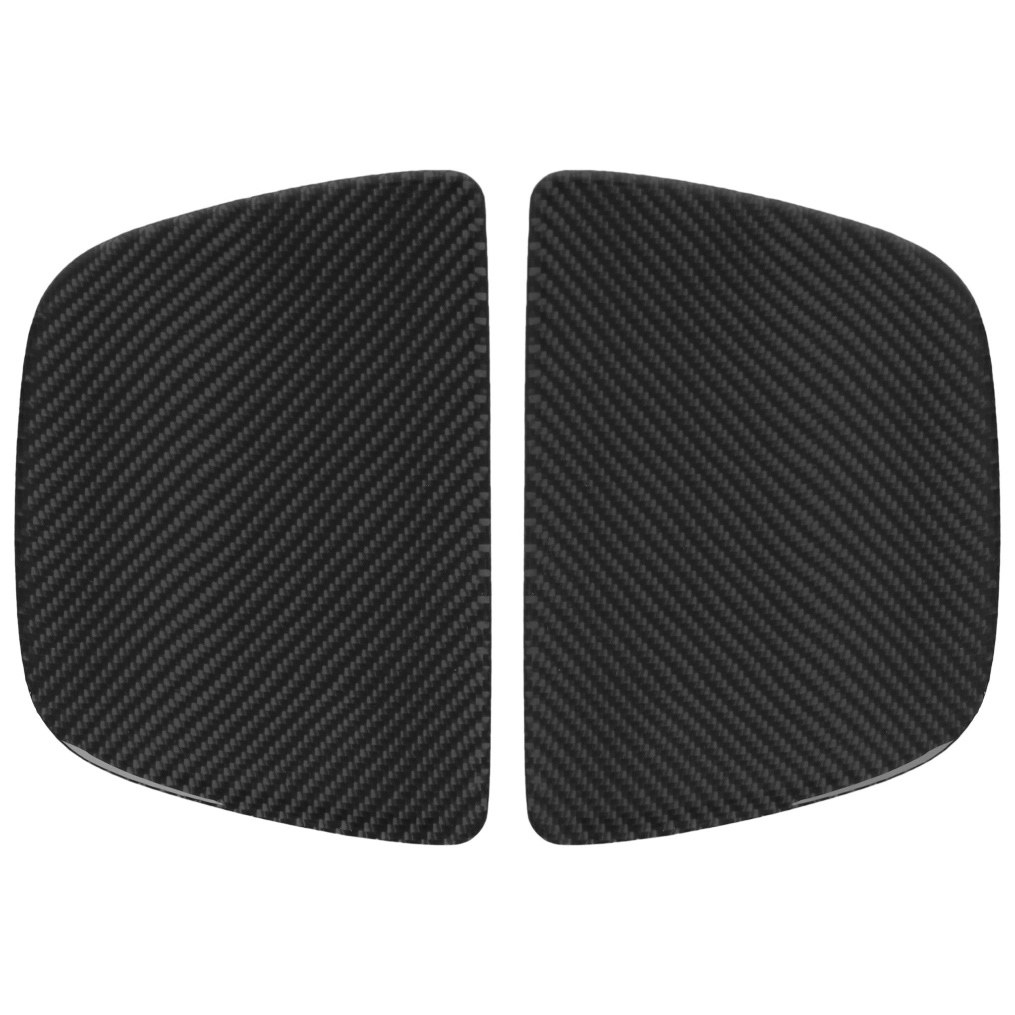 Noble Carbon Fiber Rear Seat Anchor Trim Overlays 2022-2026 Subaru BRZ / Toyota GR86