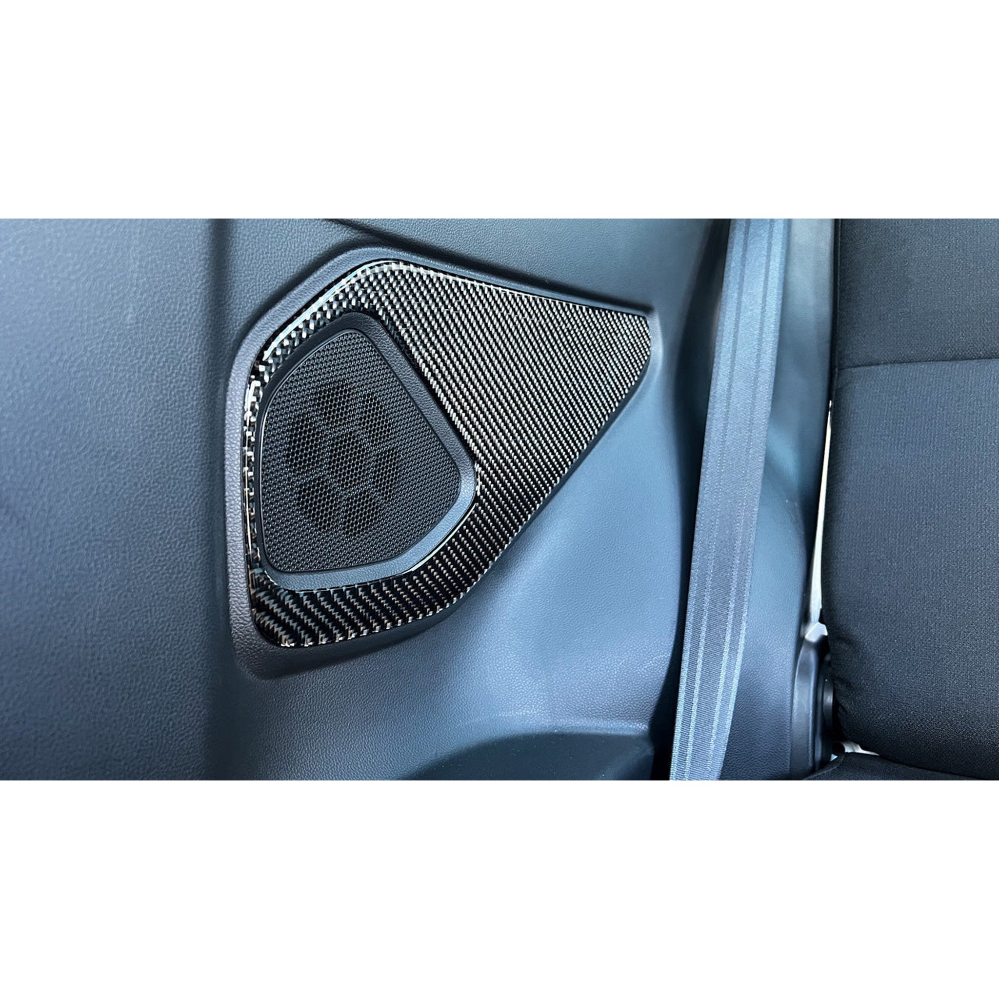 Noble Carbon Fiber Rear Speaker Panel Overlays Subaru BRZ / Toyota GR86 2022-2026