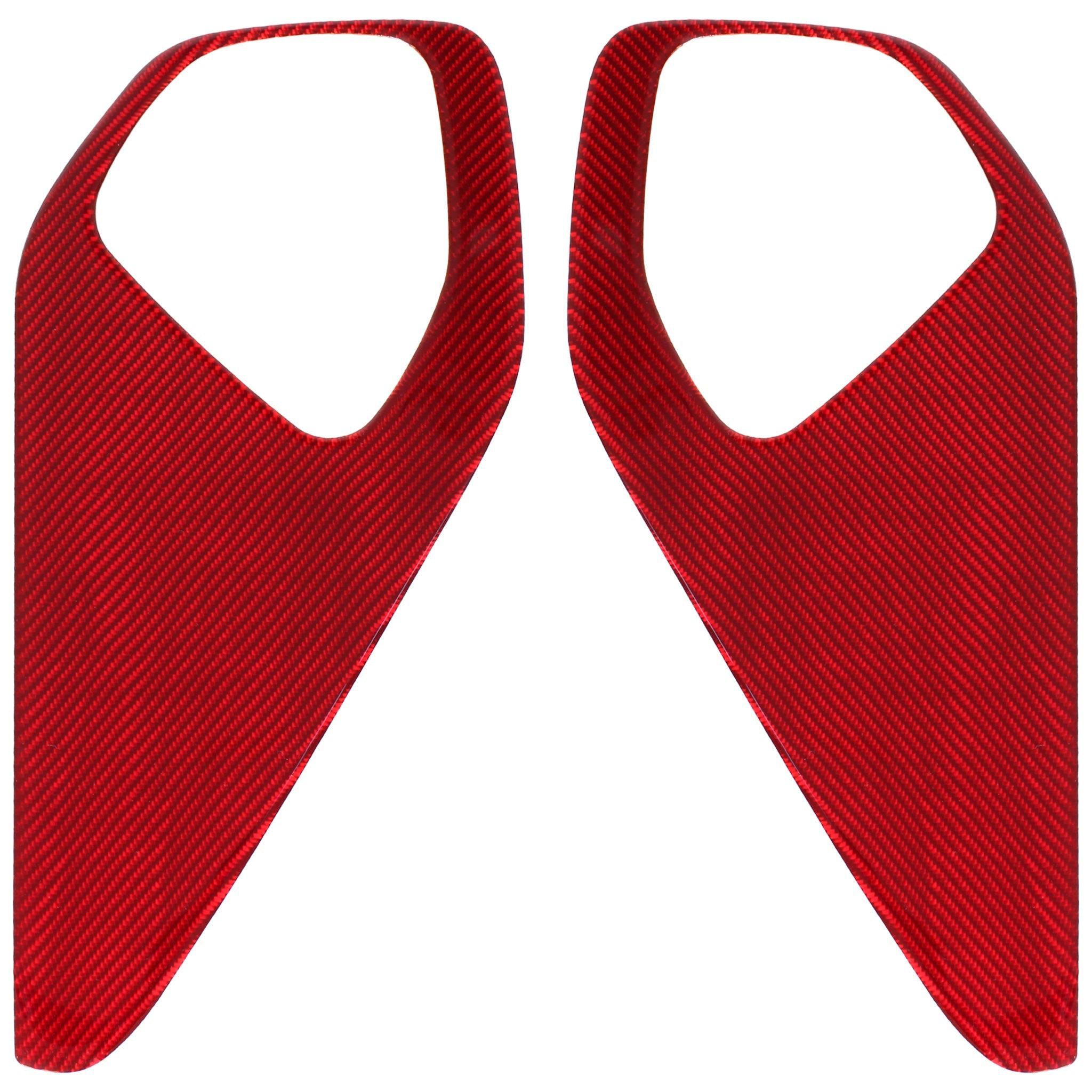 Noble Carbon Fiber Rear Speaker Panel Overlays Subaru BRZ / Toyota GR86 2022-2026