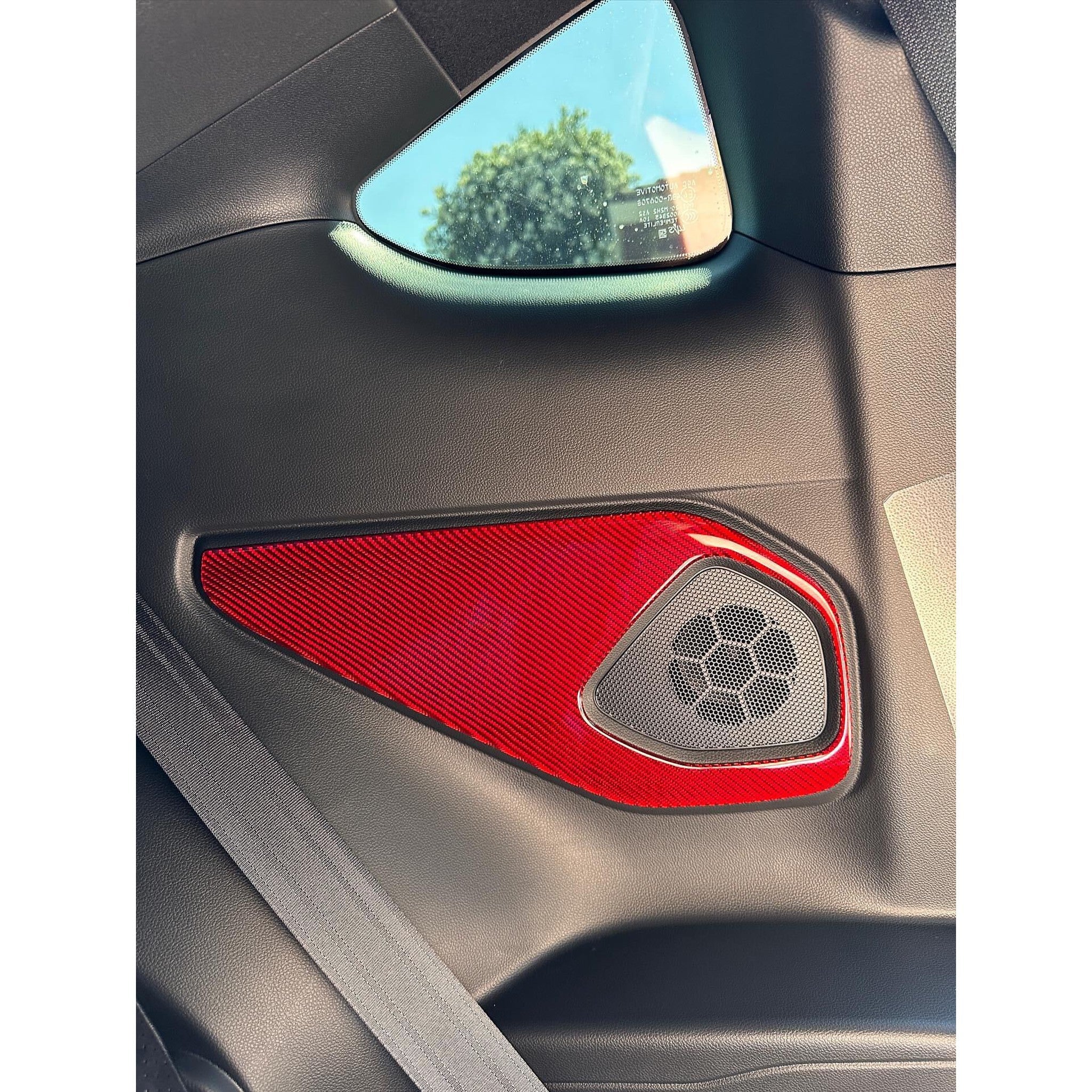 Noble Carbon Fiber Rear Speaker Panel Overlays Subaru BRZ / Toyota GR86 2022-2026
