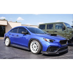 Noble Carbon Fiber STI Style 3-Piece Front Lip Spoiler Subaru WRX 2022-2026
