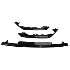Noble Carbon Fiber STI Style 3-Piece Front Lip Spoiler Subaru WRX 2022-2026