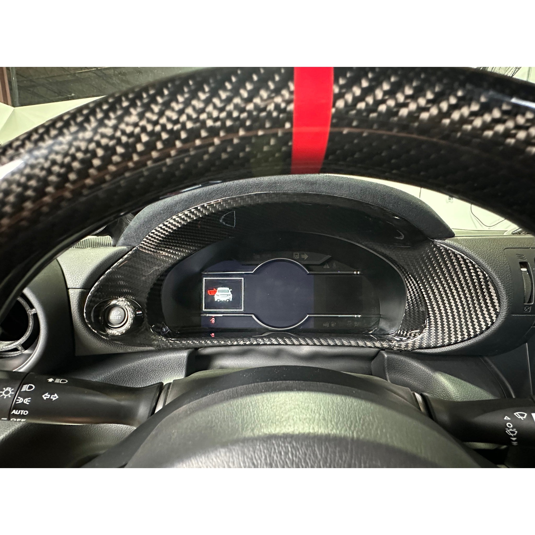 Noble Carbon Fiber Speedometer Cluster Trim Subaru BRZ 2022-2026