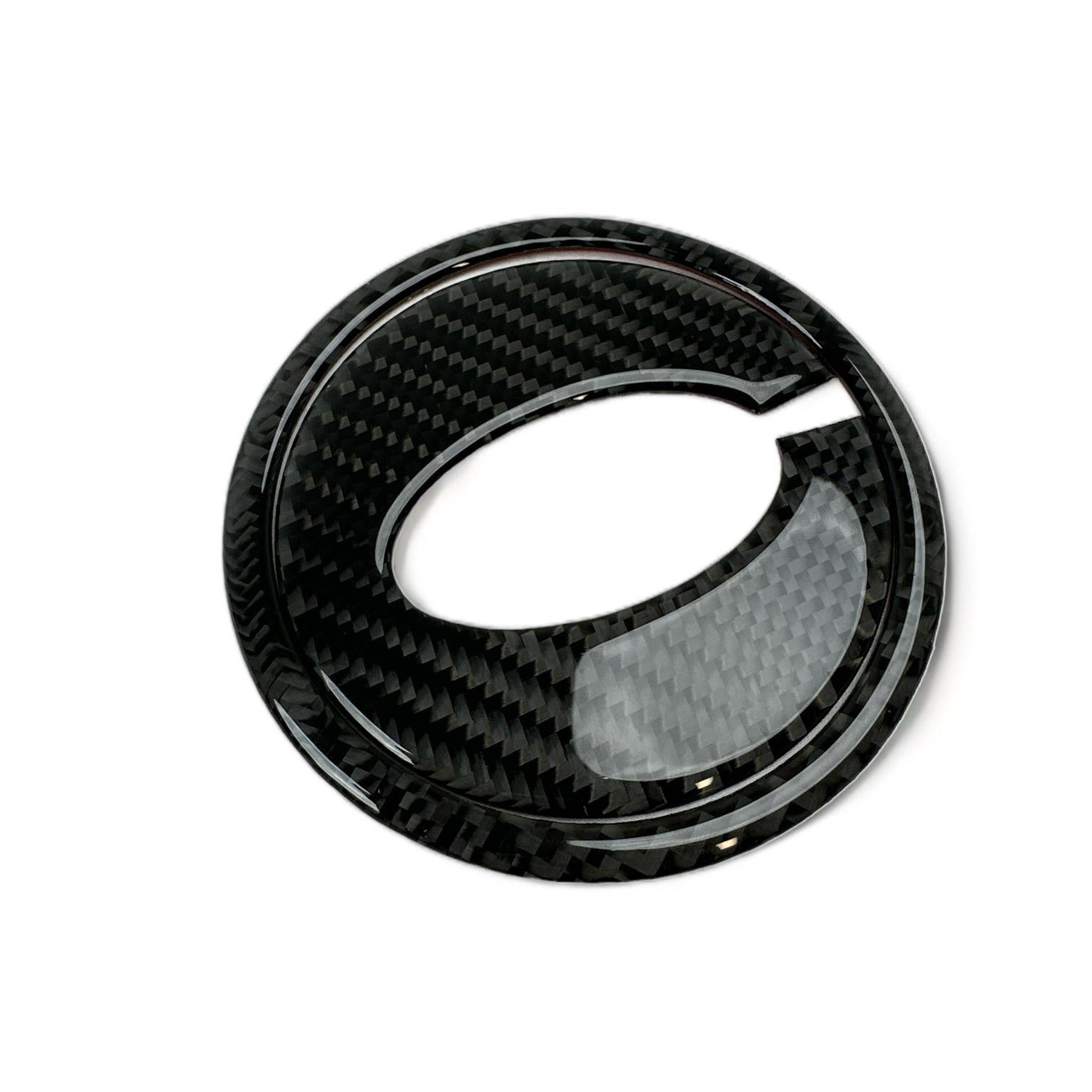 Noble Carbon Fiber Steering Wheel Air Bag Cover Piece Overlay Subaru WRX 2022-2026