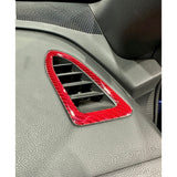 Noble Carbon Fiber Window Defroster Vent Trim Overlays Subaru WRX 2022-2024