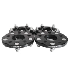 Noble Conversion Spacers 5x100 to 5x114.3 15mm CB:56.1 Subaru WRX 02-14 / STI 04 / BRZ 13-26 Black - Set of 4
