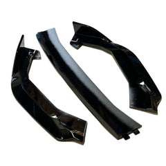 Noble DMK Style 3 Piece ABS Front Lip Spoiler (Gloss Black) 2022-2026 WRX
