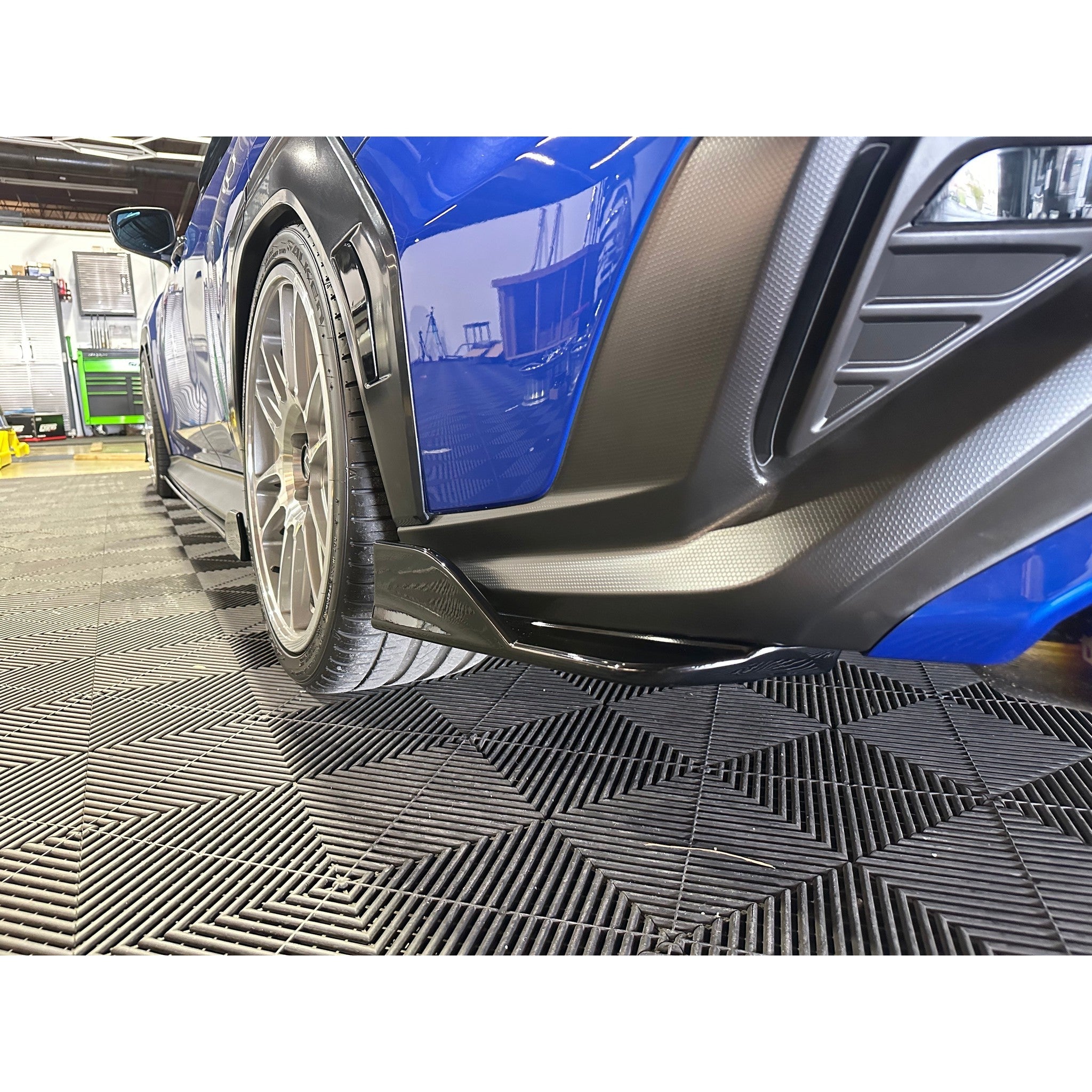 Noble DMK Style ABS Rear Spoilers / Spats (Gloss Black) - 2022-2026 WRX