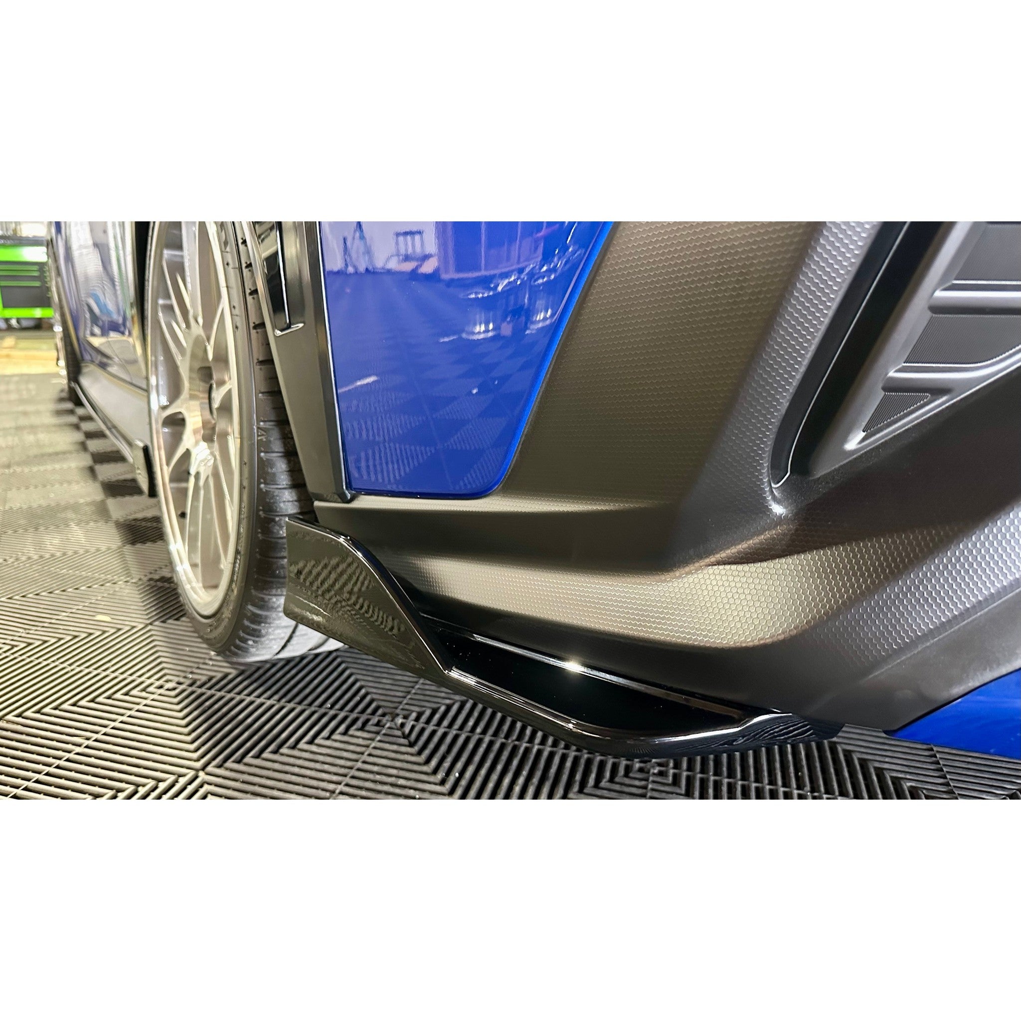 Noble DMK Style ABS Rear Spoilers / Spats (Gloss Black) - 2022-2026 WRX