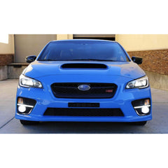 Noble DRL and Sequential Turn Signal Fog Bezels S4 Style Subaru WRX 15-17 / STI 15-17