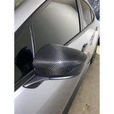 Noble Dry Carbon Fiber Mirror Covers Subaru WRX 2022-2024