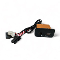 Noble Essentials Rear Passenger USB Charger Ports Subaru WRX 2022-2026 Base Model Only