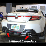 Noble Exhaust Tip Extenders for Factory Tips Subaru BRZ / GR86 2022-2024