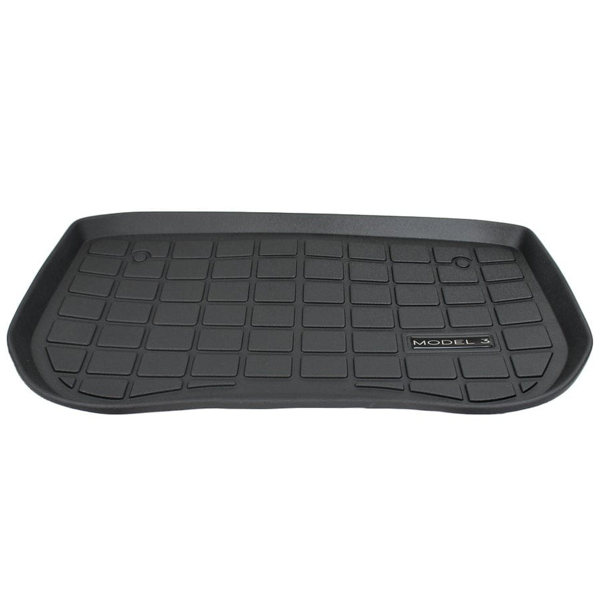 Noble Frunk Mat - Black Rubber Front Trunk Liner Heavy Duty Cargo Mat - Tesla Model 3 - 2021-2023