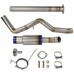 Noble Full Titanium Pro Single Exit 3" Cat Back Exhaust Subaru WRX 2022-2026