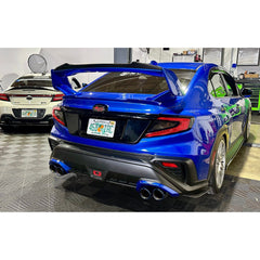 Noble Gloss Black License Plate Panel - 2022-2026 WRX