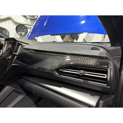 Noble Gloss Carbon Fiber Dashboard Panel Overlay Subaru WRX 2022-2026