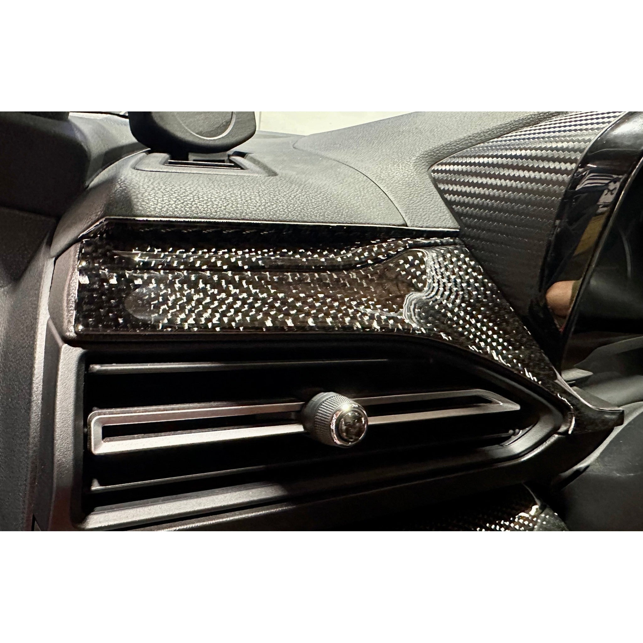 Noble Gloss Carbon Fiber Dashboard Panel Overlay Subaru WRX 2022-2026