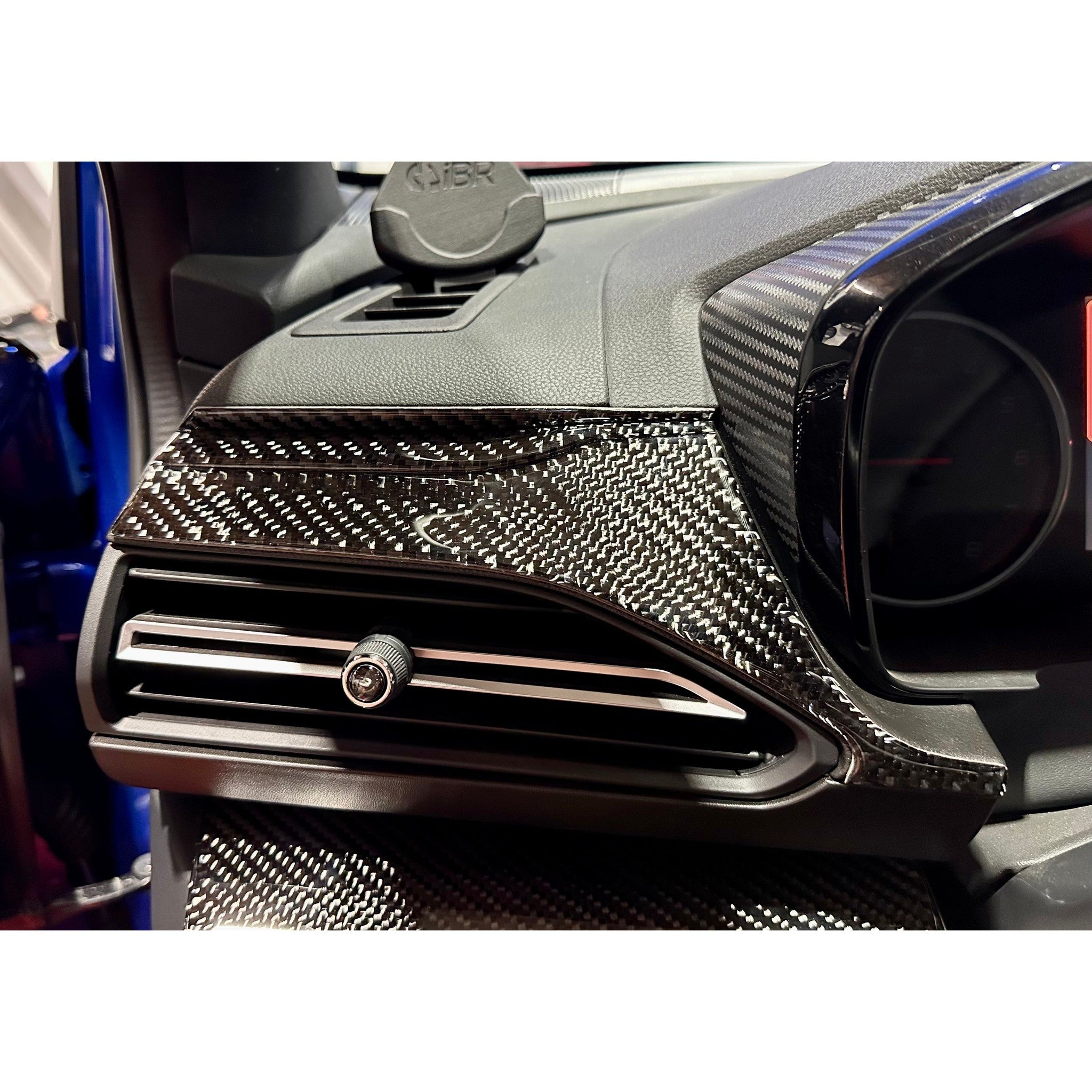 Noble Gloss Carbon Fiber Dashboard Panel Overlay Subaru WRX 2022-2026