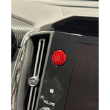 Noble Gloss Carbon Fiber Hazard Button Overlay Subaru WRX 2022-2024