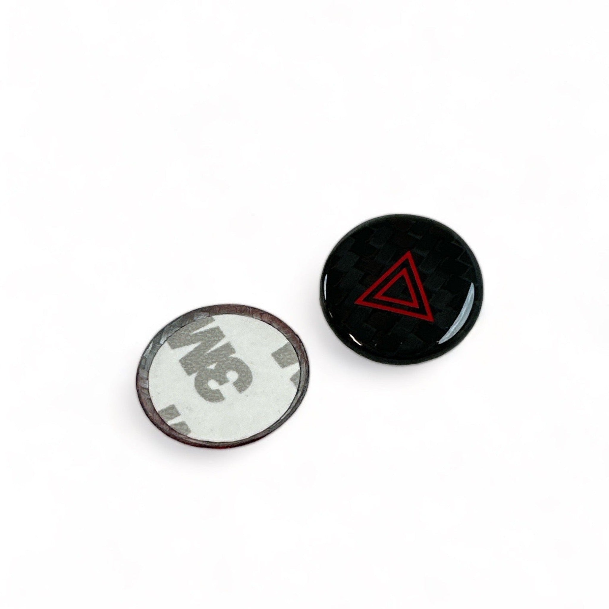 Noble Gloss Carbon Fiber Hazard Button Overlay Subaru WRX 2022-2026
