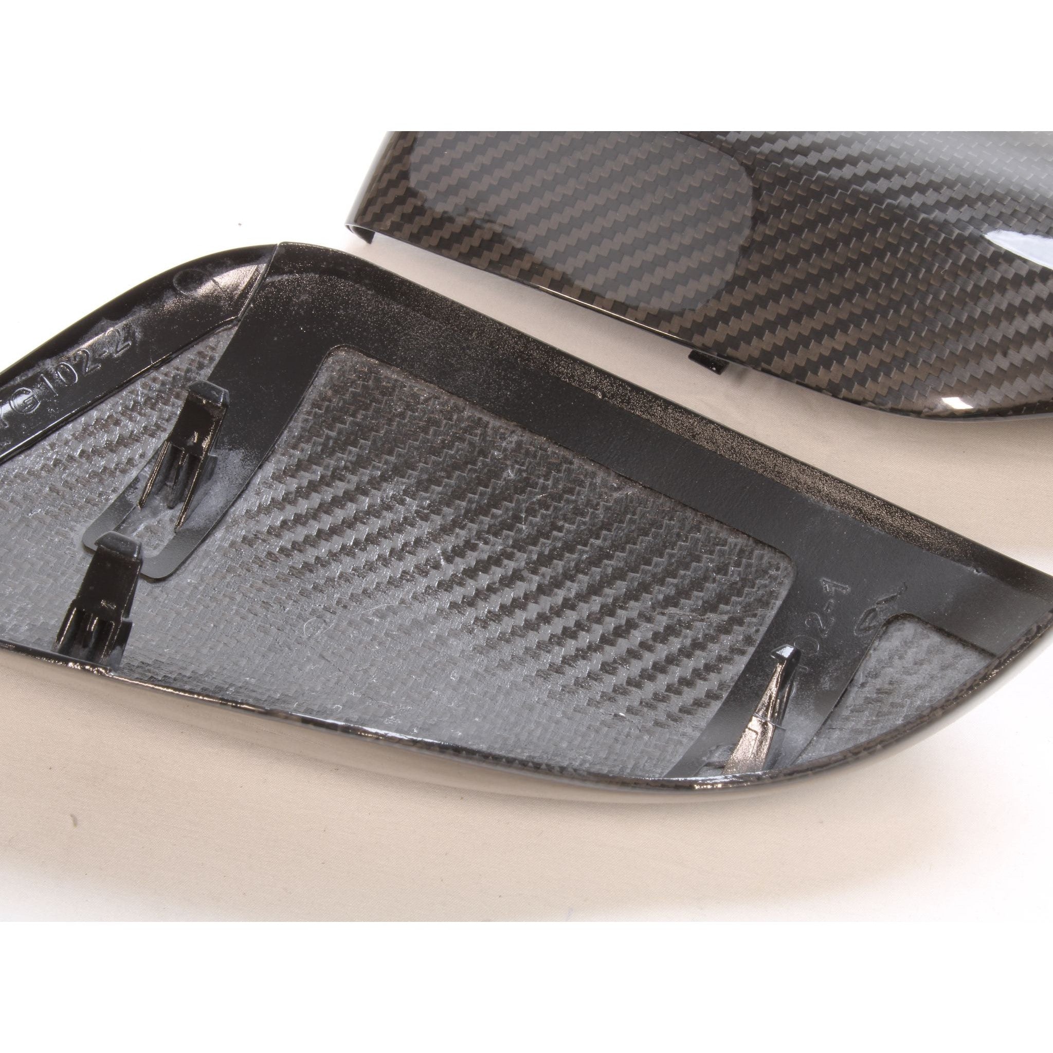 Noble LW Series Full Replacement OE Style Carbon Fiber Mirror Covers Subaru WRX 2022-2026