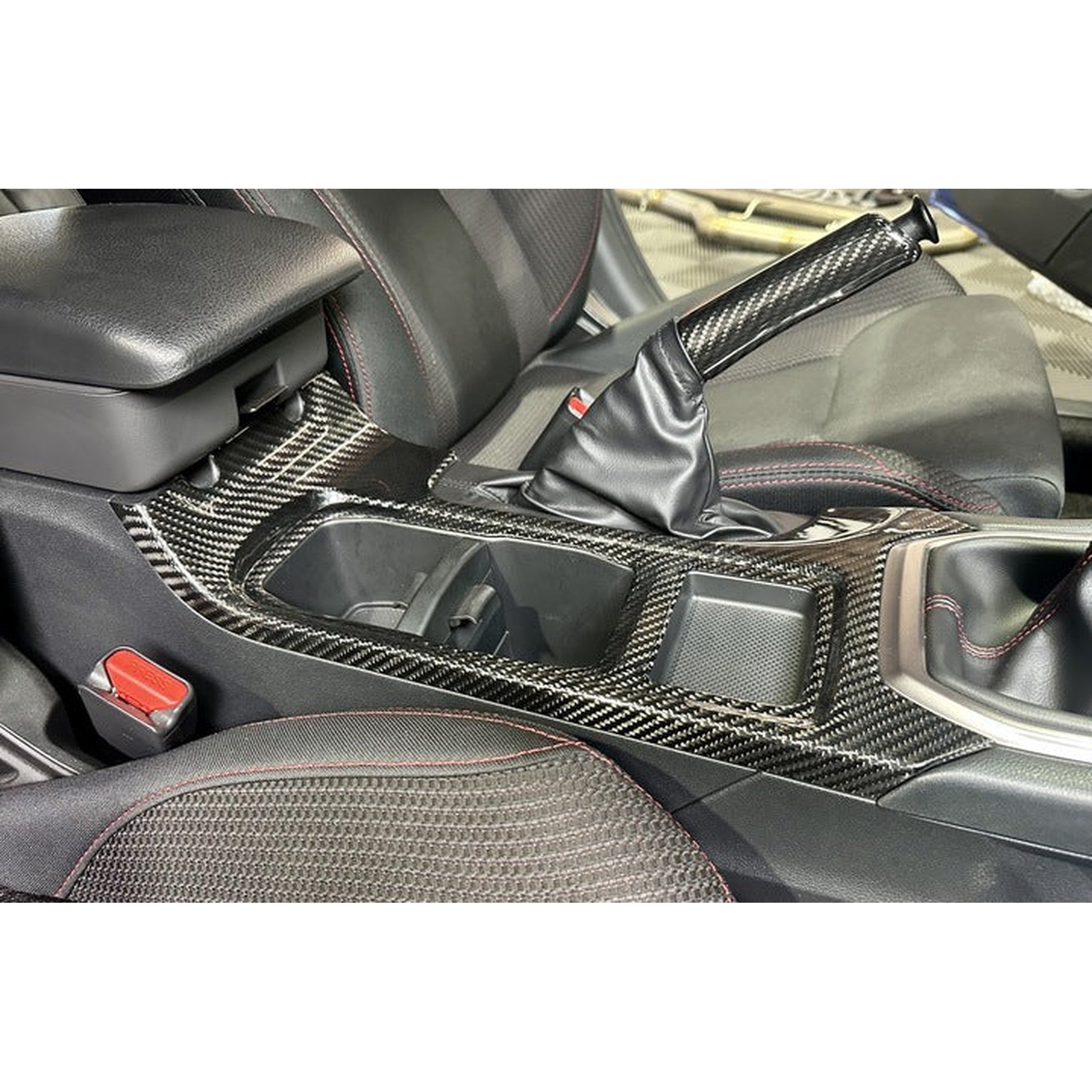 Noble LX Dry Carbon Fiber Center Console Cover Subaru WRX 2022-2026