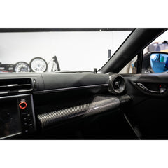 Noble LX Dry Carbon Fiber Glove Box Cover Subaru BRZ 2022-2026 / Toyota GR86 2022-2026
