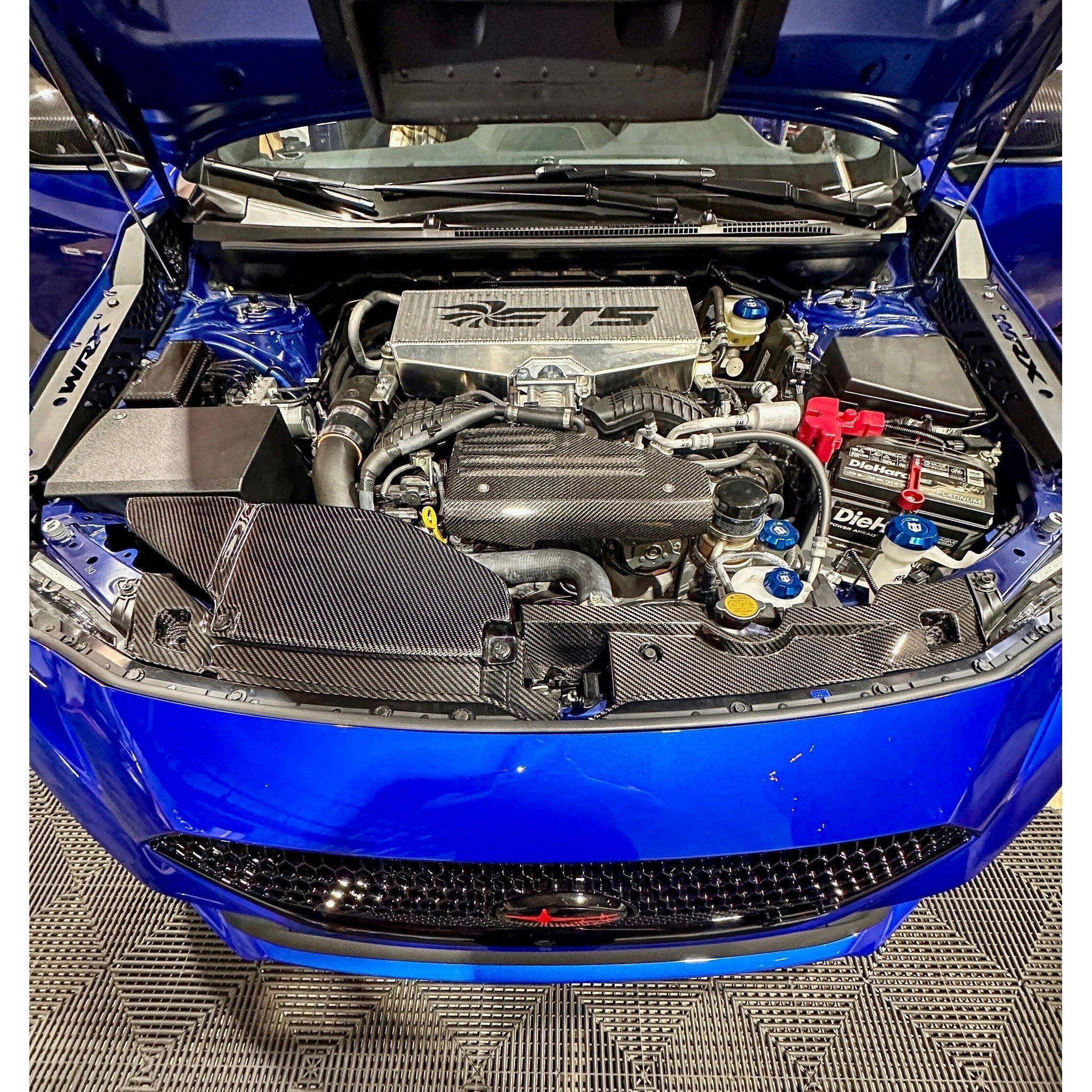 Noble LX Dry Carbon Fiber Radiator Cooling Plate Full Replacement - 2022-2026 WRX